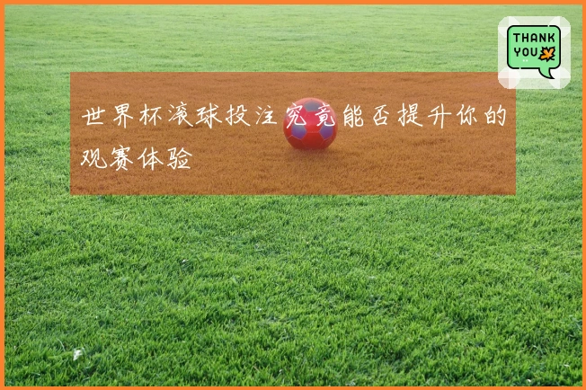 世界杯滚球投注究竟能否提升你的观赛体验
